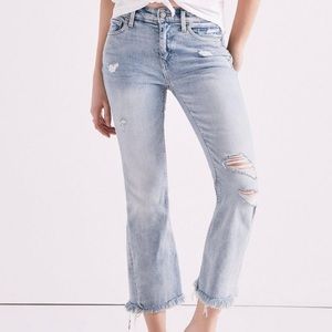 Lucky Brand Ava Cropped Flare Jeans